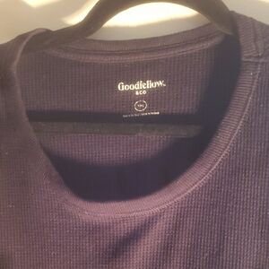 Goodfellow & Co Men's Black Thermal Shirt XXL